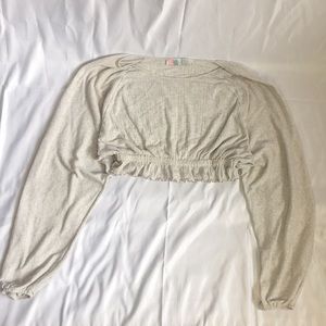 FP Beach Cream Cotton Crop Top and Matching Skirt